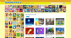 Desktop Screenshot of kidsgamegame.com